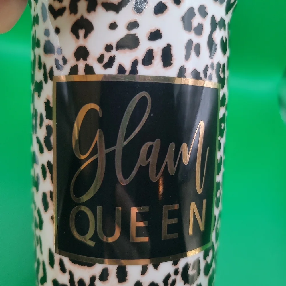 💥3/$20 Glam Squad Animal Print Decorative Make Up Brush Holder!